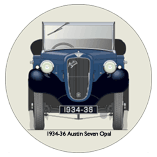 Austin Seven Opal 1934-36 Coaster 4